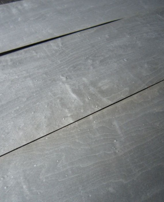 F755-2 Zilvergrijs gekleurd Esdoorn 16,5x95cm